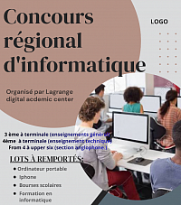 Flyer concours d'informatiques